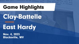 Clay-Battelle  vs East Hardy Game Highlights - Nov. 4, 2023