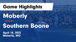 Moberly  vs Southern Boone  Game Highlights - April 18, 2023
