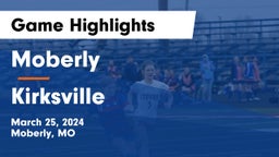 Moberly  vs Kirksville  Game Highlights - March 25, 2024