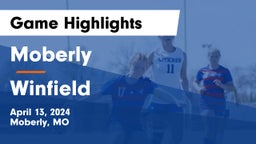Moberly  vs Winfield  Game Highlights - April 13, 2024
