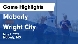 Moberly  vs Wright City  Game Highlights - May 7, 2024