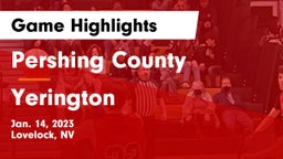 Pershing County  vs Yerington  Game Highlights - Jan. 14, 2023