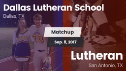 Matchup: Dallas Lutheran vs. Lutheran  2017