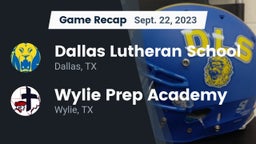 Recap: Dallas Lutheran School vs. Wylie Prep Academy  2023