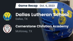 Recap: Dallas Lutheran School vs. Cornerstone Christian Academy  2023