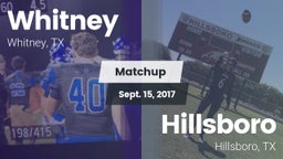 Matchup: Whitney  vs. Hillsboro  2017