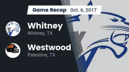 Recap: Whitney  vs. Westwood  2017
