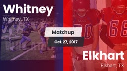 Matchup: Whitney  vs. Elkhart  2017