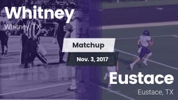 Matchup: Whitney  vs. Eustace  2017