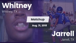 Matchup: Whitney  vs. Jarrell  2018