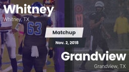 Matchup: Whitney  vs. Grandview  2018