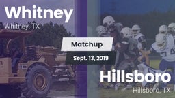 Matchup: Whitney  vs. Hillsboro  2019