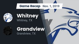 Recap: Whitney  vs. Grandview  2019
