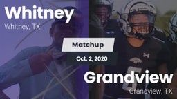 Matchup: Whitney  vs. Grandview  2020