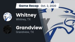 Recap: Whitney  vs. Grandview  2020