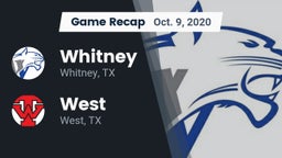 Recap: Whitney  vs. West  2020