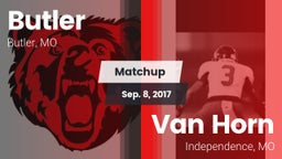 Matchup: Butler  vs. Van Horn  2016