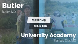 Matchup: Butler  vs. University Academy 2017