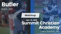 Matchup: Butler  vs. Summit Christian Academy 2017