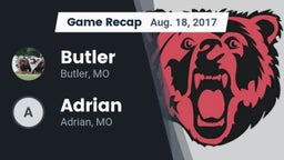 Recap: Butler  vs. Adrian  2017