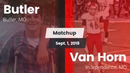 Matchup: Butler  vs. Van Horn  2018