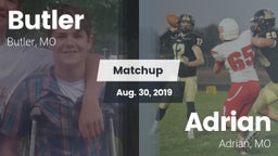 Matchup: Butler  vs. Adrian  2019