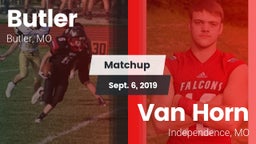Matchup: Butler  vs. Van Horn  2019