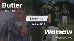 Matchup: Butler  vs. Warsaw  2019