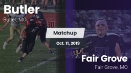 Matchup: Butler  vs. Fair Grove  2019