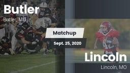 Matchup: Butler  vs. Lincoln  2020