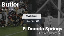 Matchup: Butler  vs. El Dorado Springs  2020