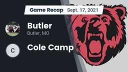 Recap: Butler  vs. Cole Camp 2021