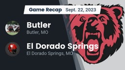 Recap: Butler  vs. El Dorado Springs  2023