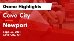 Cave City  vs Newport  Game Highlights - Sept. 30, 2021