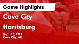 Cave City  vs Harrisburg  Game Highlights - Sept. 20, 2022