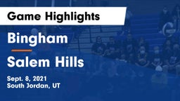 Bingham  vs Salem Hills  Game Highlights - Sept. 8, 2021