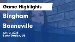 Bingham  vs Bonneville  Game Highlights - Oct. 2, 2021