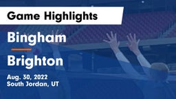 Bingham  vs Brighton  Game Highlights - Aug. 30, 2022