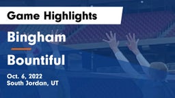 Bingham  vs Bountiful  Game Highlights - Oct. 6, 2022