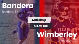 Matchup: Bandera  vs. Wimberley  2018