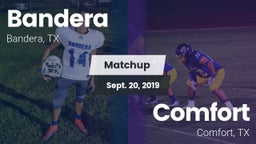 Matchup: Bandera  vs. Comfort  2019