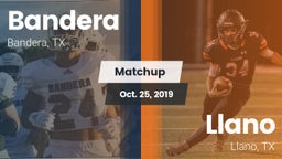 Matchup: Bandera  vs. Llano  2019