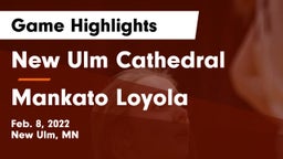 New Ulm Cathedral  vs Mankato Loyola  Game Highlights - Feb. 8, 2022