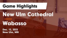 New Ulm Cathedral  vs Wabasso  Game Highlights - Dec. 12, 2023