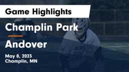 Champlin Park  vs Andover  Game Highlights - May 8, 2023