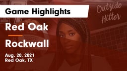 Red Oak  vs Rockwall  Game Highlights - Aug. 20, 2021