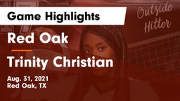 Red Oak  vs Trinity Christian Game Highlights - Aug. 31, 2021
