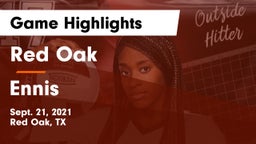 Red Oak  vs Ennis  Game Highlights - Sept. 21, 2021