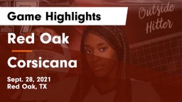 Red Oak  vs Corsicana Game Highlights - Sept. 28, 2021