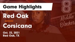 Red Oak  vs Corsicana Game Highlights - Oct. 22, 2021